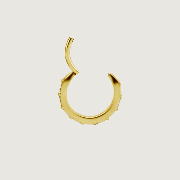 BG-BHCRZ-41 (Hinged conch ring set w.cubic zirconia) - Imagen 2