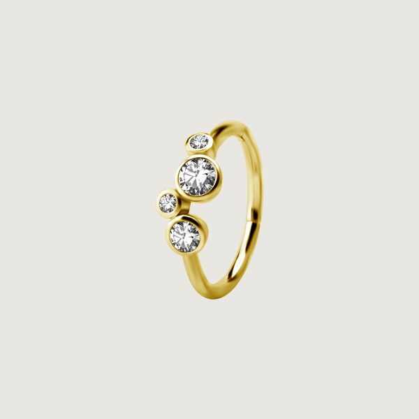 BG-BHCRZ-46 (Hinged conch ring set w.cubic zirconia)