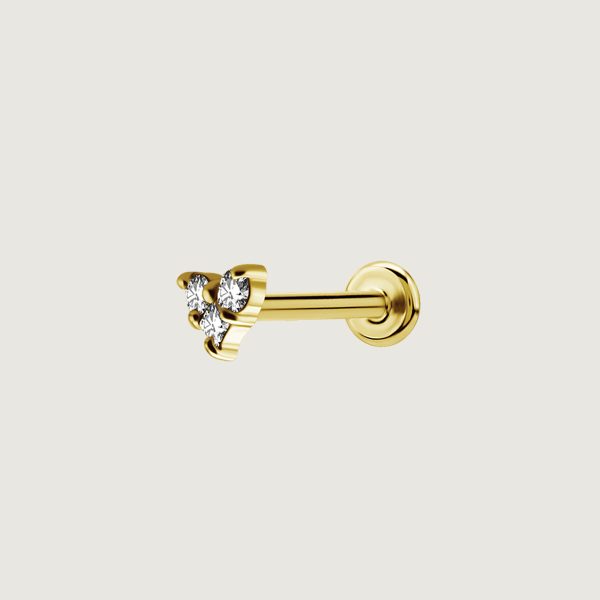 BG-BILNZ-29 (Micro barbells set w.cubic zirconia) - Imagen 3