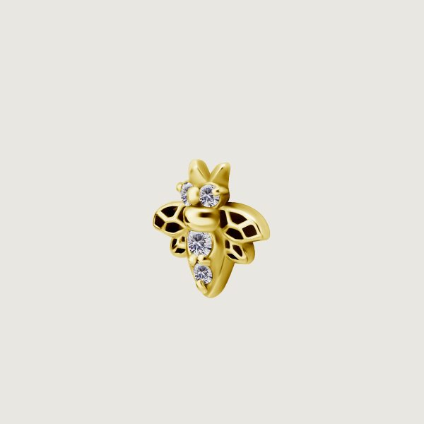 BG-BILNZ-52 (Micro barbells set w.cubic zirconia) - Imagen 2