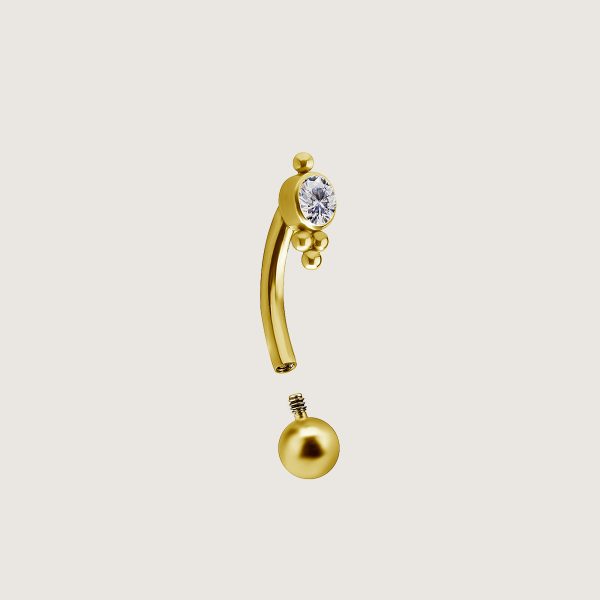 BG-TIEBSGN-01 (Rook and eyebrow micro bananas) - Imagen 2