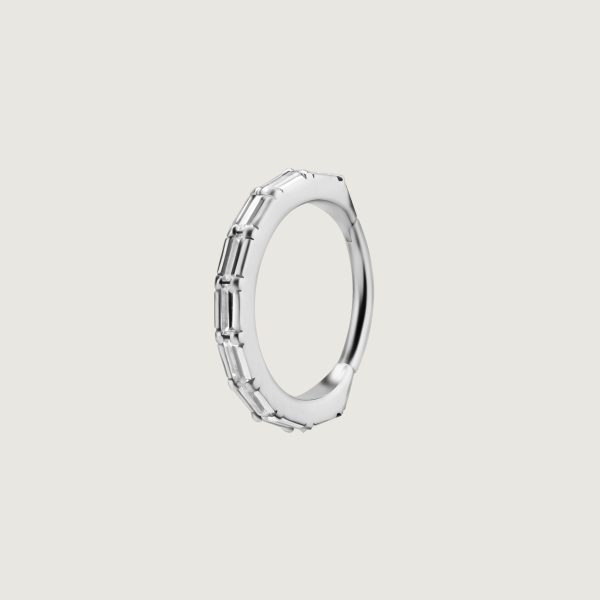 BHCRZ-41 (Hinged conch ring set w.cubic zirconia) - Imagen 2