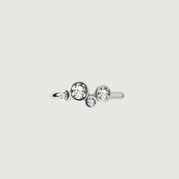 BHCRZ-46 (Hinged conch ring set w.cubic zirconia) - Imagen 2
