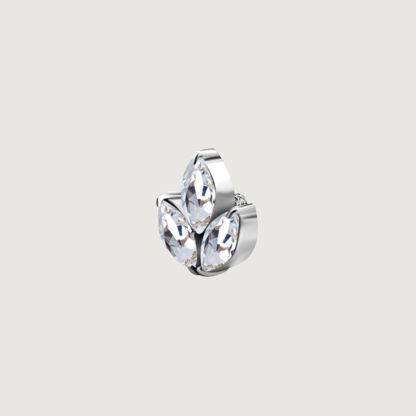 BILNZ-13L (Micro barbells set w.cubic zirconia) - Imagen 2
