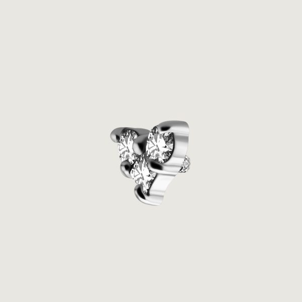 BILNZ-29 (Micro barbells set w.cubic zirconia) - Imagen 2