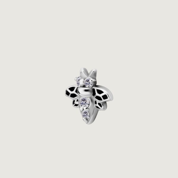BILNZ-52 (Micro barbells set w.cubic zirconia) - Imagen 2