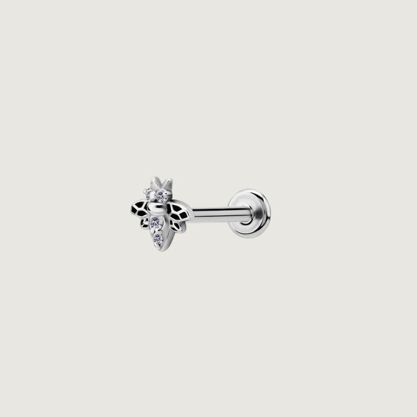BILNZ-52 (Micro barbells set w.cubic zirconia) - Imagen 3